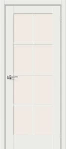 Межкомнатная дверь Прима-11.1 White Matt BR4675