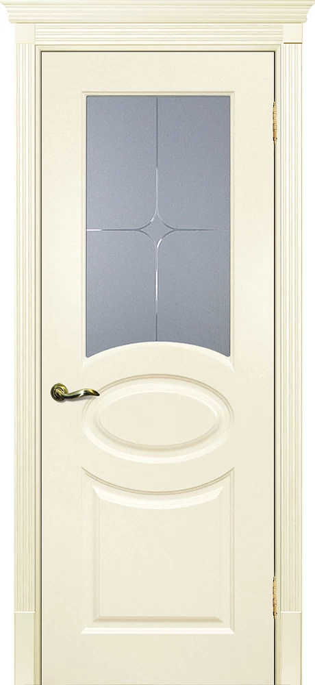 Фото Межкомнатная дверь Смальта 12 Слоновая кость ral 1013 