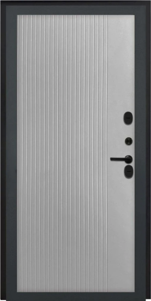 Входная дверь ДвериПРО L-Термо серебро ФЛ-790 Velutto Grigio DPRO200416 внутренняя сторона
