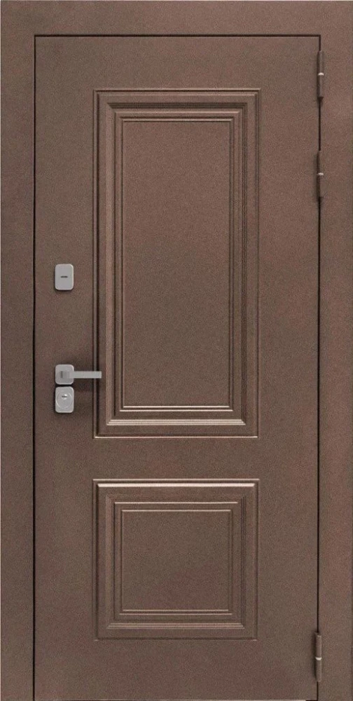 Входная дверь ДвериПРО Д-68 ФЛ-256 (10мм, Бетон снежный) DPRO222063 внешняя сторона