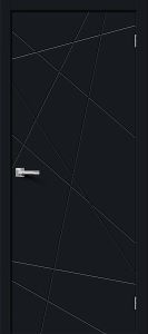 Межкомнатная дверь Граффити-5 Total Black BR4281