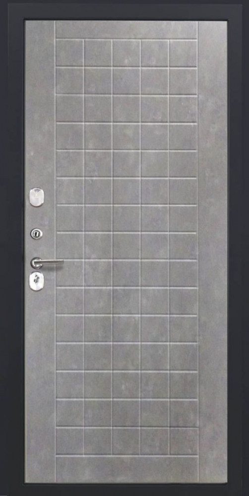 Входная дверь ДвериПРО Модель L-49 ФЛ-256 (10мм, бетон пепельный) DPRO197940 внутренняя сторона